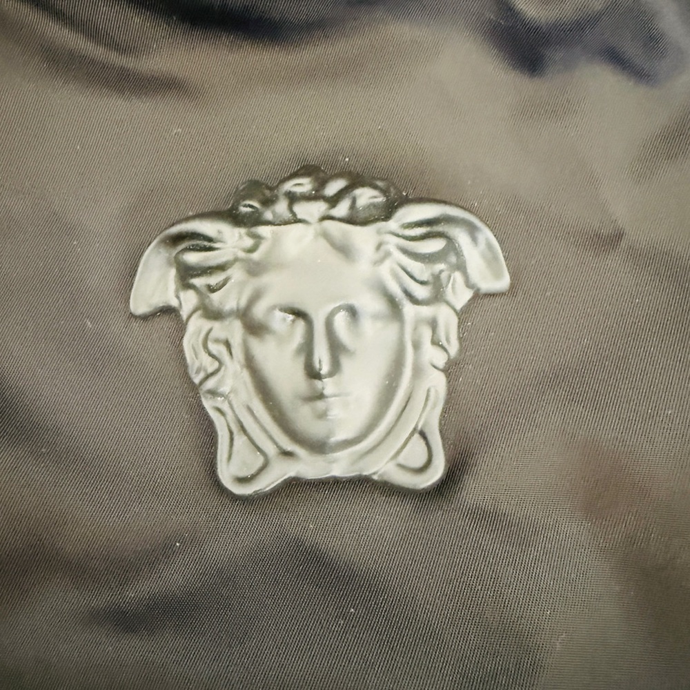 Versace Black Nylon Drawstring Backpack - image 3